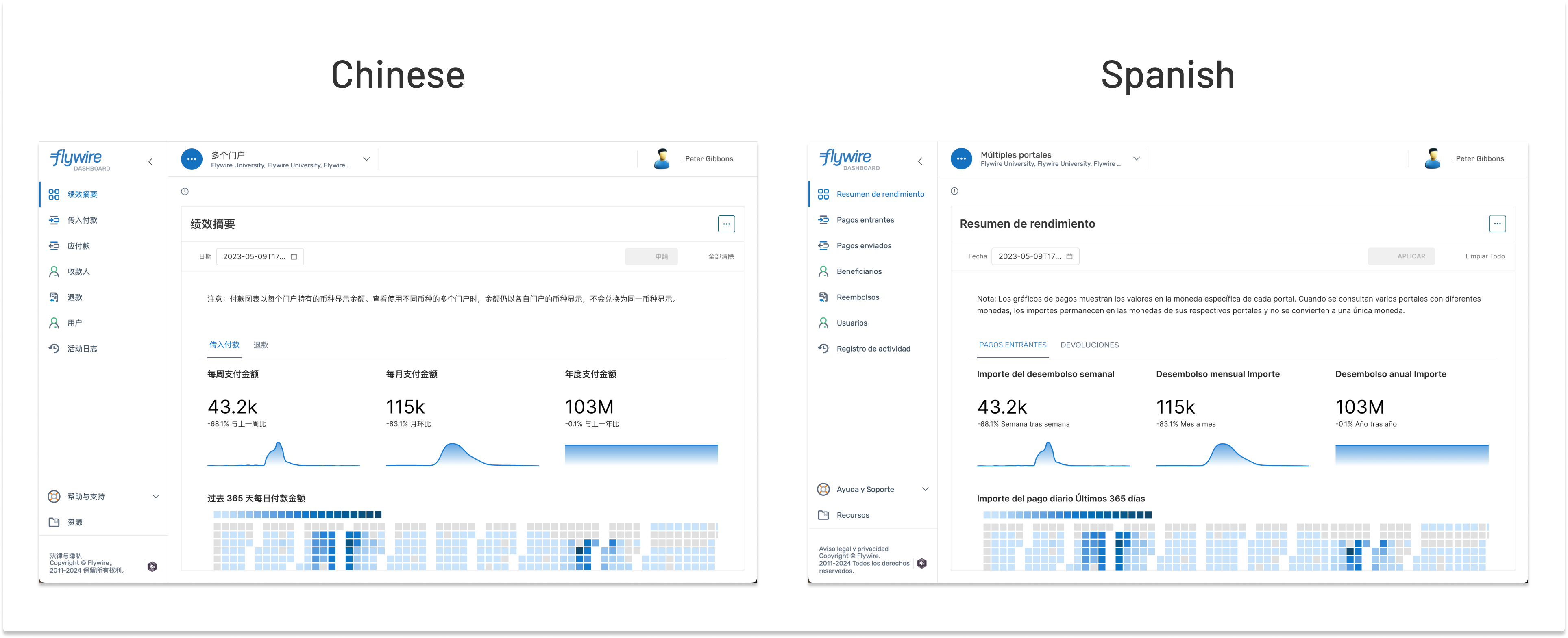Flywire - Multilingual