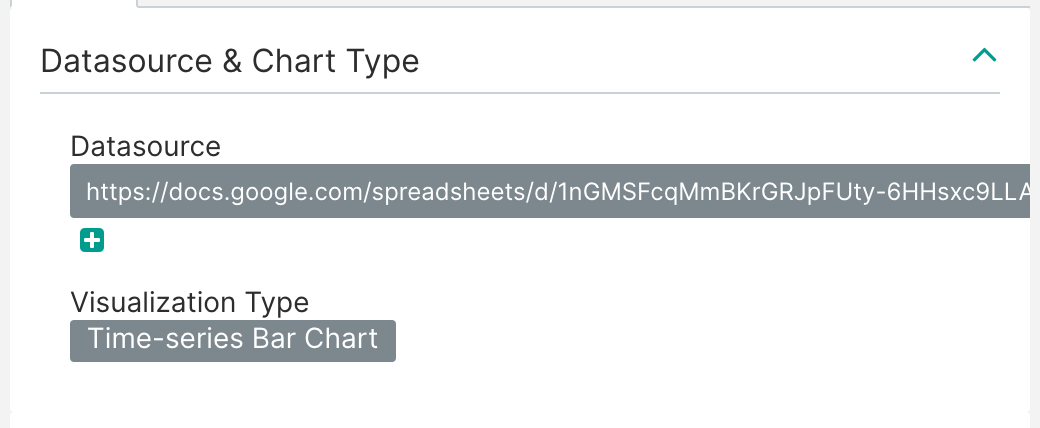 Datasource picker Datasource picker