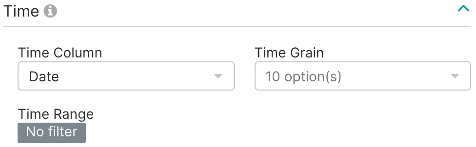 Time grain UI Time grain UI