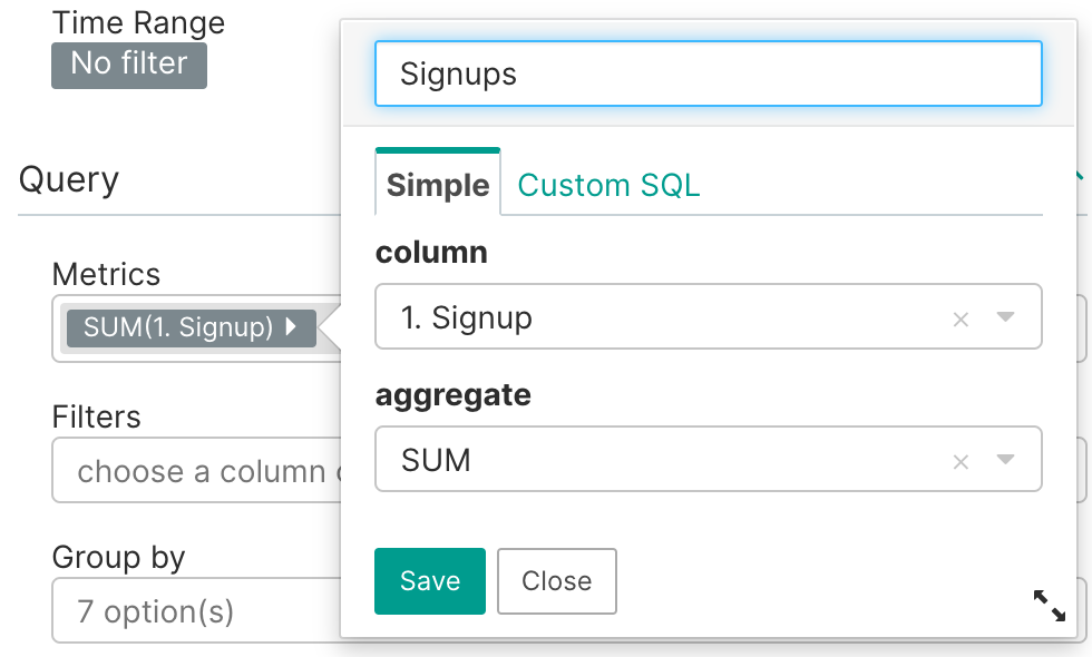Rename metric Rename metric