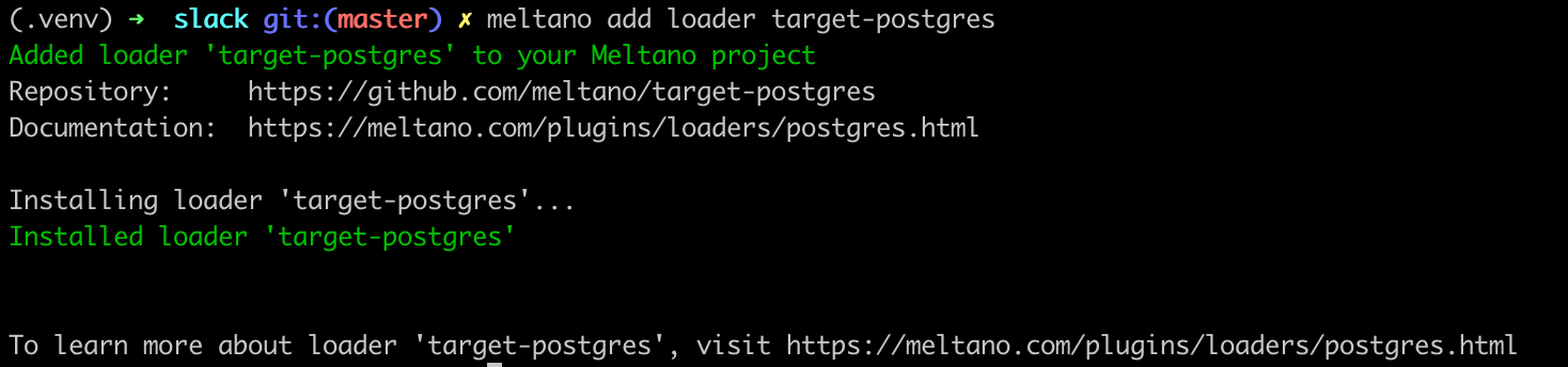Target Postgres