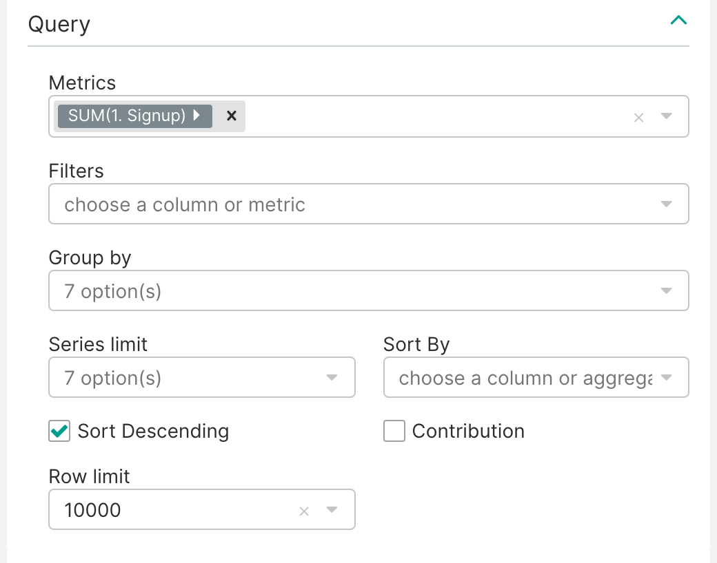Query UI Query picker