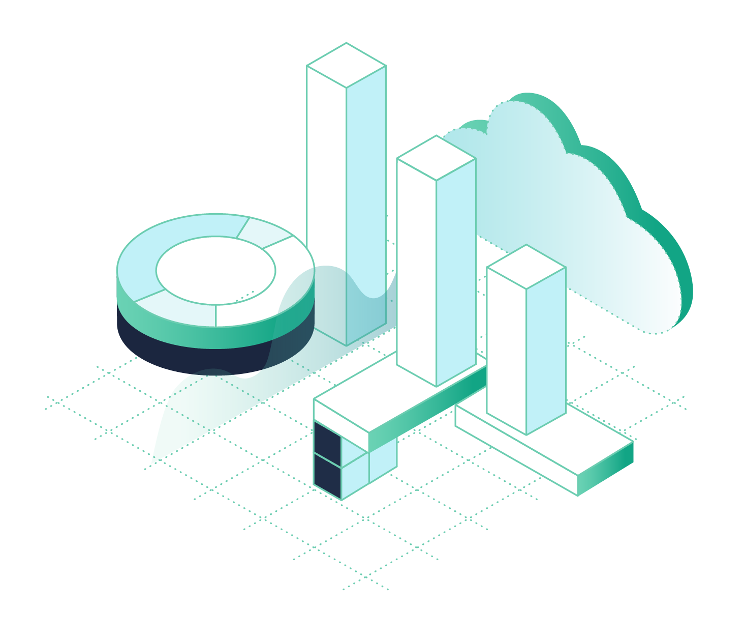 Data visualization illustration