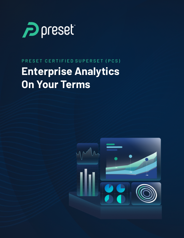 Preset-Certified Superset — Enterprise Analytics On Your Terms whitepaper cover